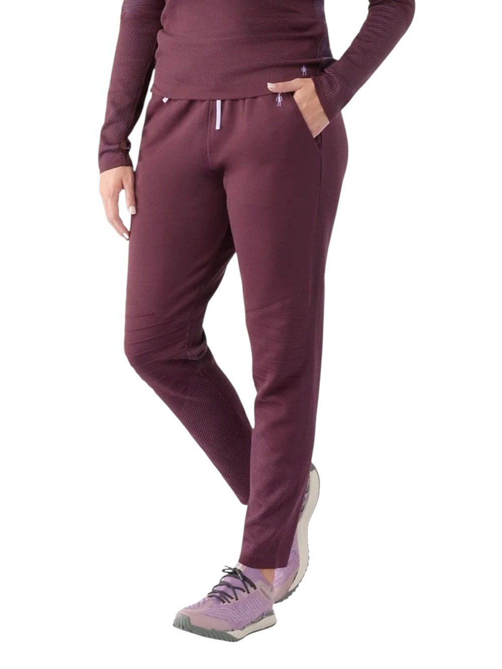Smartwool Women's Intraknit Merino Tech Pant in Eggplant - XS
